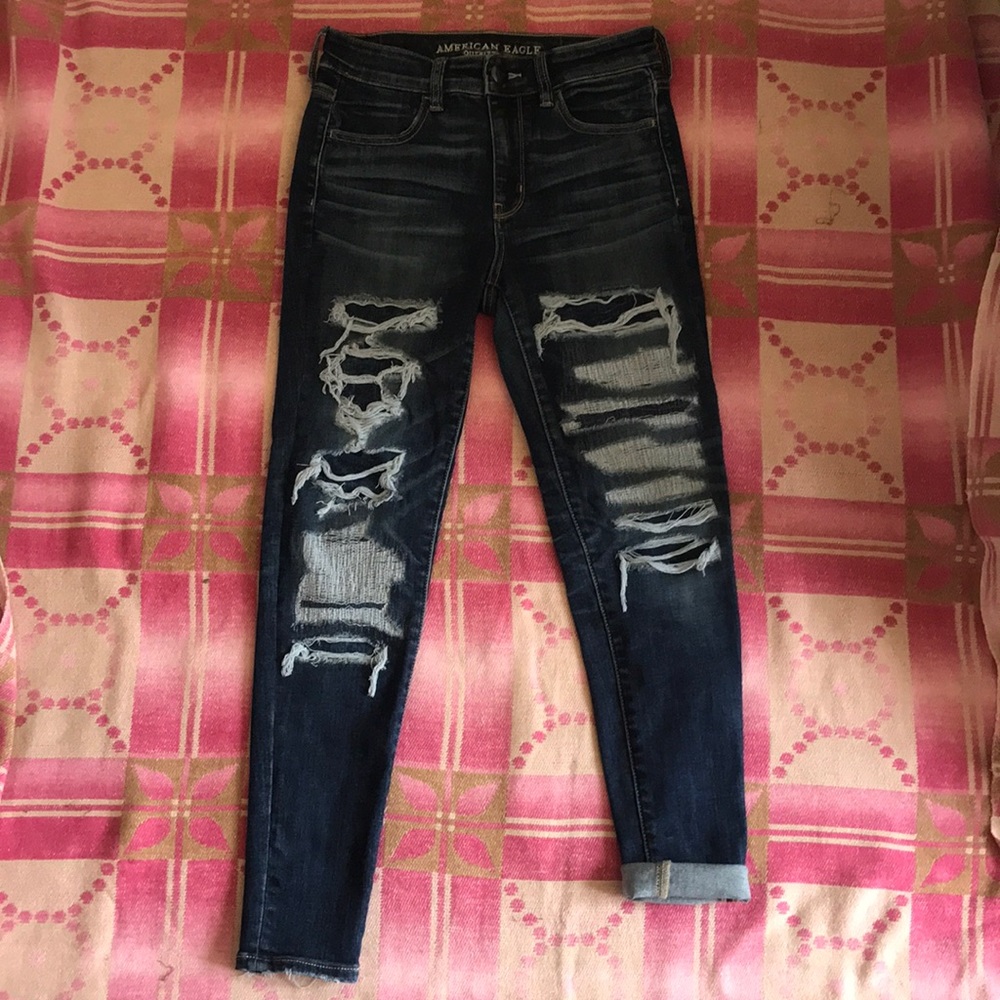 American Eagle size 4 super stretch jeans
